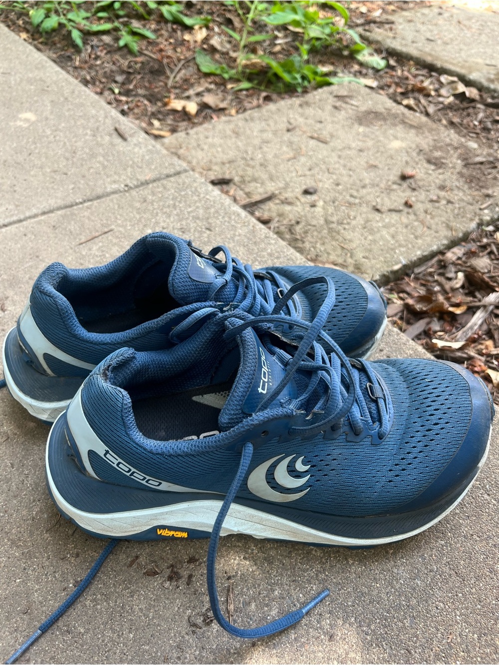 Blue Topo Trail Running Shoes